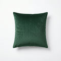 Forest Green Velvet Cushion 45x45
