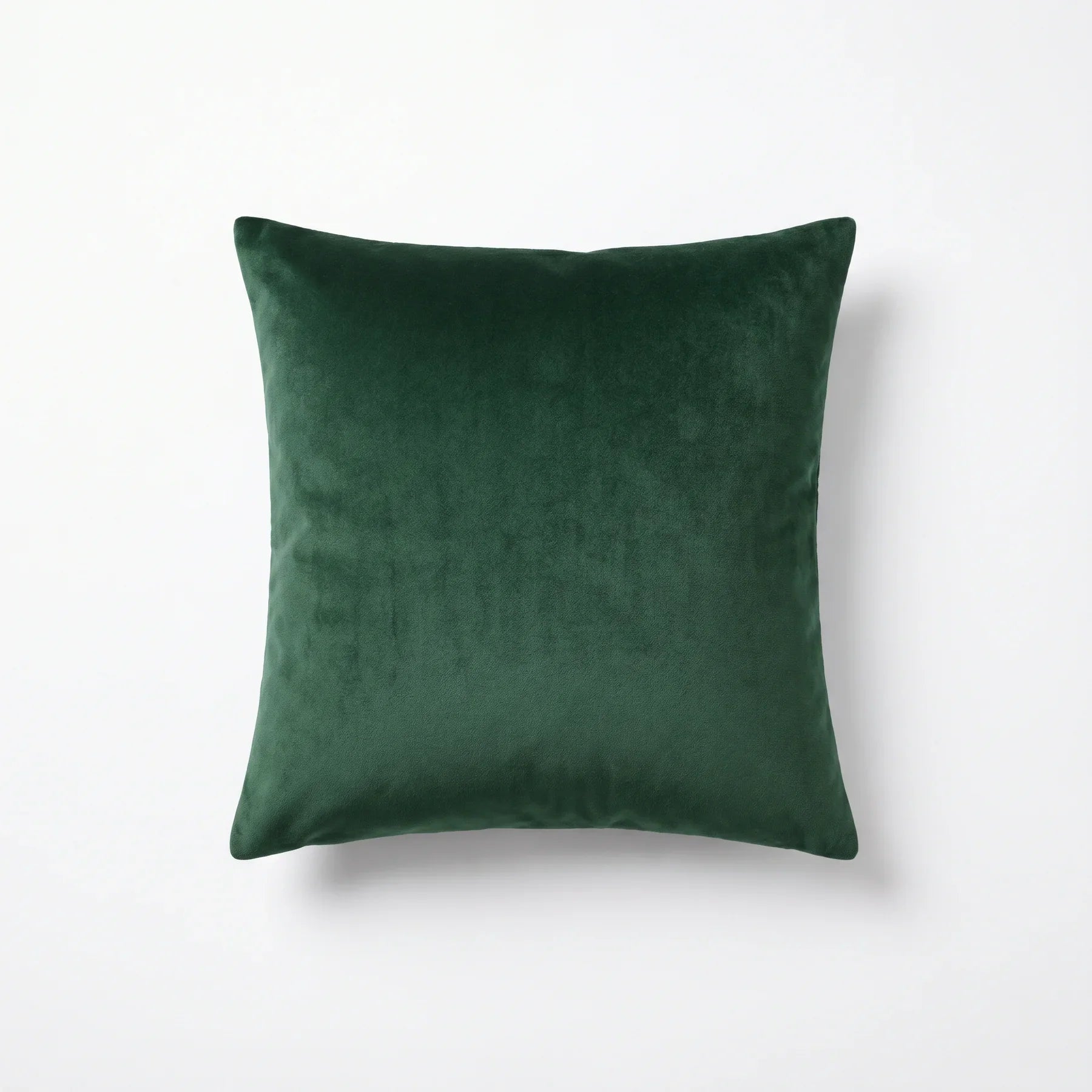 Forest Green Velvet Cushion 45x45