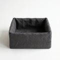 Charcoal Linen Drawer Organiser