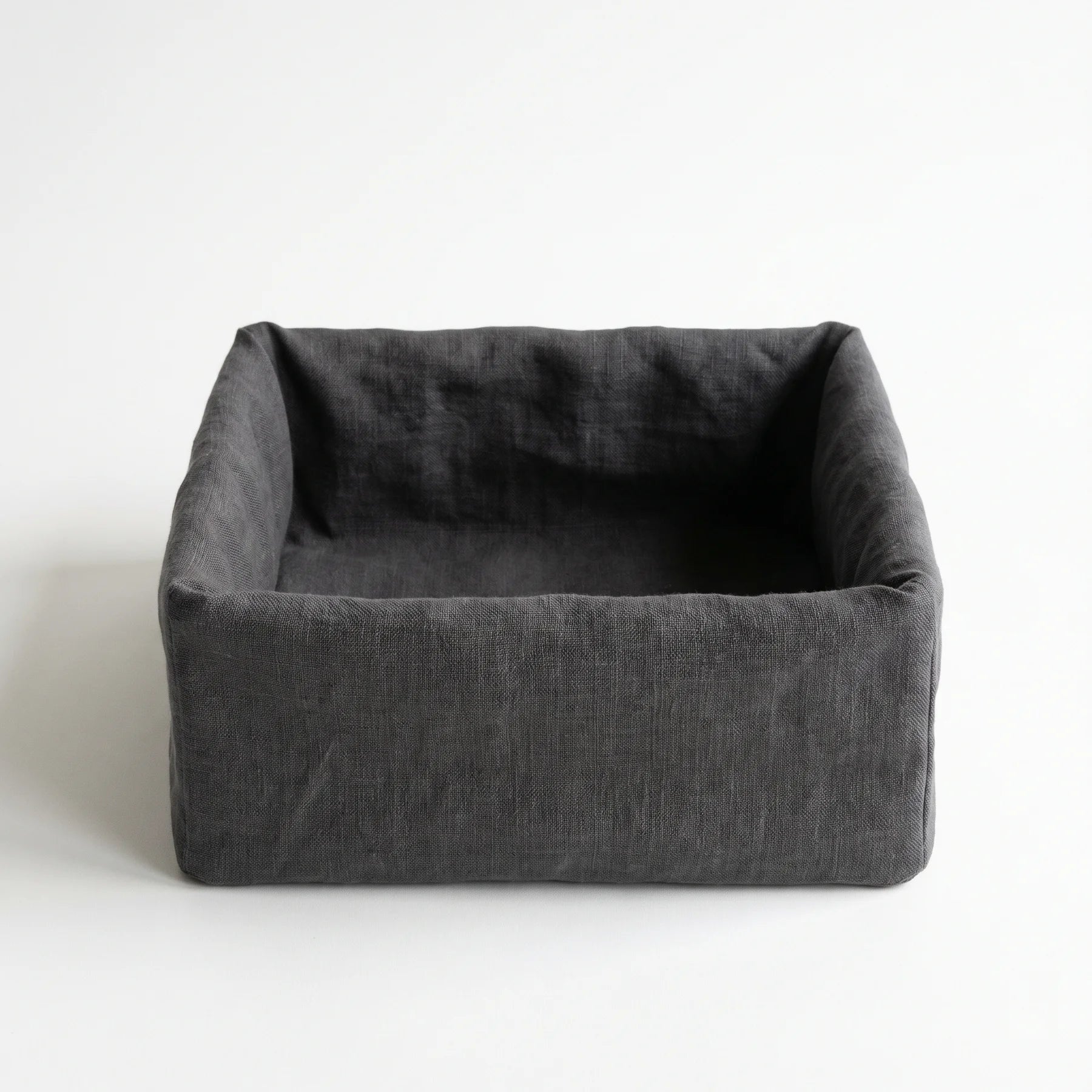 Charcoal Linen Drawer Organiser