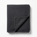 Charcoal Merino Wool Throw