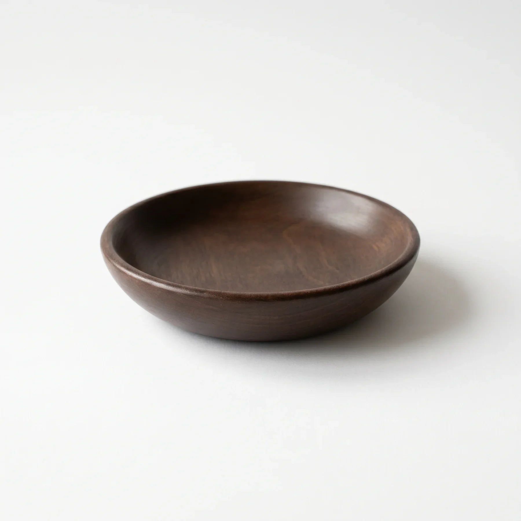 Espresso Beech Wood Bedside Catch Dish