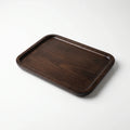 Espresso Beech Wood Lap Tray