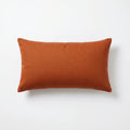 Rust Cotton Lumbar Cushion 30x60
